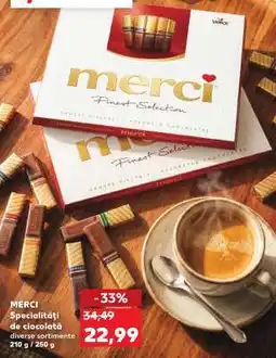 Kaufland MERCI Specialităţi de ciocolată Ofertă