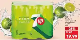 Kaufland 7UP Băutură carbogazoasă lemon lime zero 6x0,33l doză Ofertă