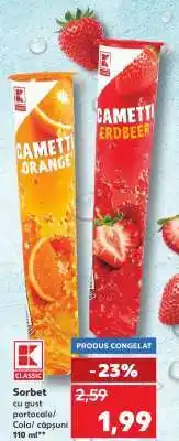 Kaufland Sorbet Ofertă