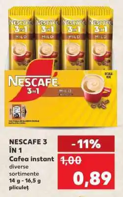 Kaufland NESCAFE 3 ÎN 1 Ofertă