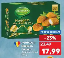 Kaufland AGRICOLA Nuggets/Gujoane din piept de pui 300 g Ofertă