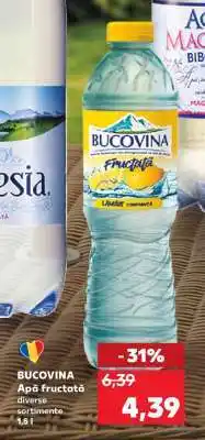 Kaufland BUCOVINA Apă fructată Ofertă