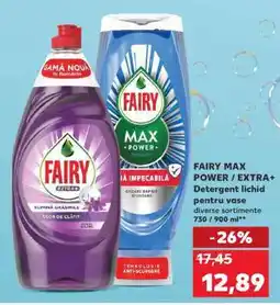 Kaufland FAIRY MAX POWER / EXTRA+ Ofertă