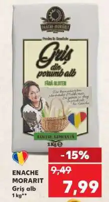 Kaufland ENACHE MORARIT Griș alb 1 kg Ofertă