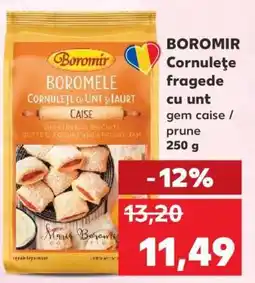 Kaufland BOROMIR Cornulețe fragede cu unt Ofertă
