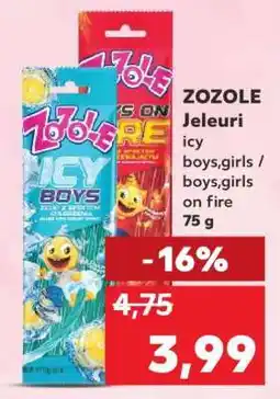 Kaufland ZOZOLE Jeleuri Ofertă