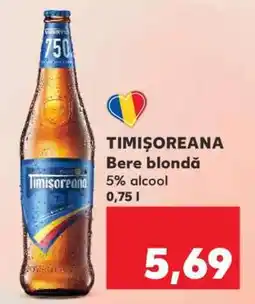 Kaufland TIMIŞOREANA Bere blondă Ofertă