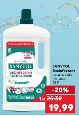Kaufland SANYTOL Dezinfectant pentru rufe Ofertă