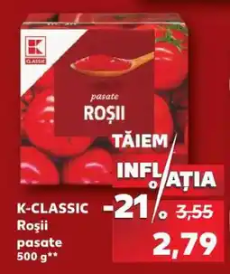 Kaufland K-CLASSIC Roșii pasate Ofertă