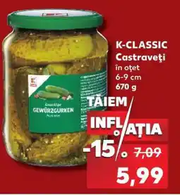 Kaufland K-CLASSIC Castraveți Ofertă