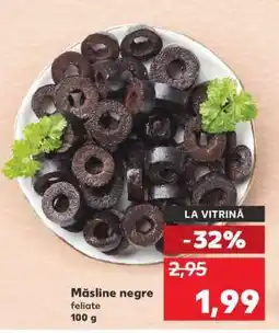 Kaufland Măsline negre feliate Ofertă