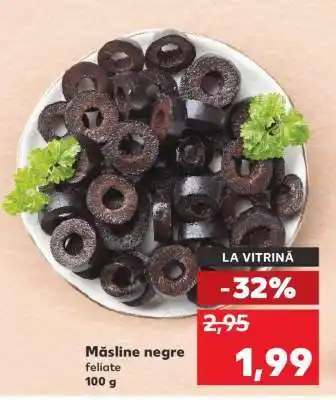 Kaufland Măsline negre feliate Ofertă
