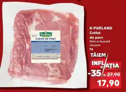 Kaufland K-PURLAND Cotlet de porc Ofertă