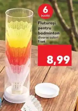 Kaufland Fluturași pentru badminton Ofertă