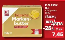 Kaufland K-CLASSIC Deutsche Markenbutter Ofertă