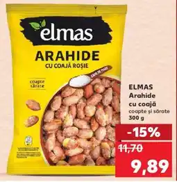 Kaufland ELMAS Arahide cu coaja Ofertă