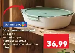 Kaufland Vas termorezistent cu capac Ofertă