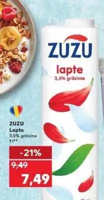 Kaufland ZUZU Lapte Ofertă