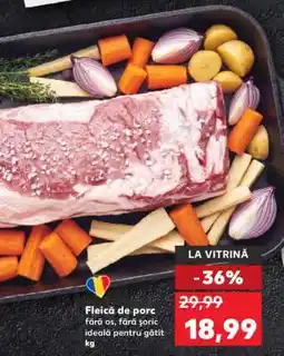 Kaufland Fleică de porc Ofertă