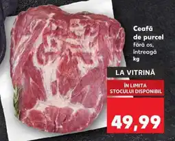 Kaufland Ceafă de purcel Ofertă