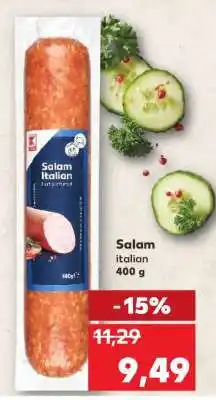 Kaufland Salam italian Ofertă