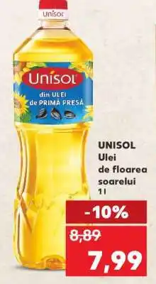 Kaufland UNISOL Ulei de floarea soarelui 1L Ofertă
