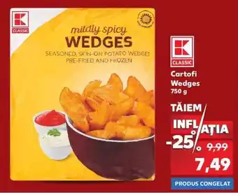 Kaufland Cartofi Wedges Ofertă