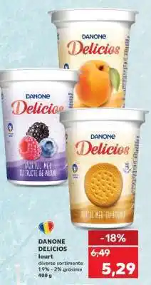 Kaufland DANONE DELICIOS Iaurt Ofertă