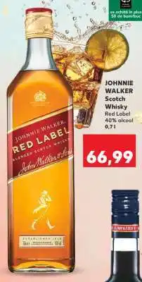 Kaufland JOHNNIE WALKER Scotch Whisky Red Label Ofertă