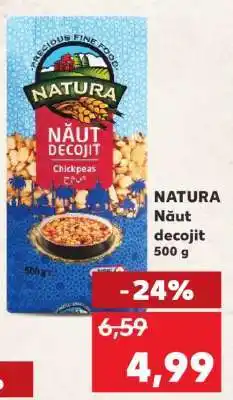 Kaufland NATURA Năut decojit 500 g Ofertă