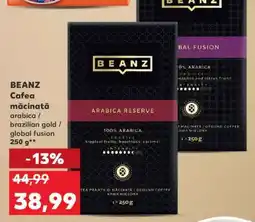 Kaufland BEANZ Cafea măcinată Ofertă
