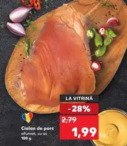 Kaufland Ciolan de porc afumat, cu os Ofertă