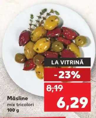 Kaufland Măsline mix tricolori Ofertă