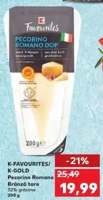 Kaufland K-FAVOURITES/K-GOLD Pecorino Romano Ofertă