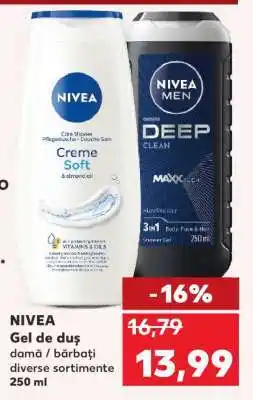 Kaufland NIVEA Gel de duş Ofertă