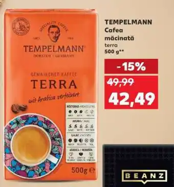 Kaufland TEMPELMANN Cafea măcinată terra Ofertă