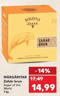 Kaufland MĂRGĂRITAR Zahăr brun Ofertă