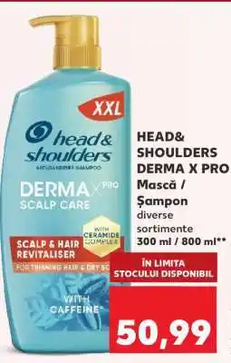 Kaufland HEAD& SHOULDERS Derma X Pro Ofertă