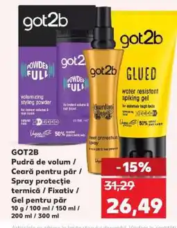 Kaufland GOT2B Ofertă