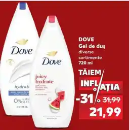 Kaufland DOVE Gel de duș Ofertă