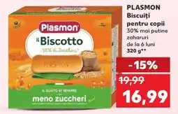 Kaufland PLASMON Biscuiți pentru copii Ofertă