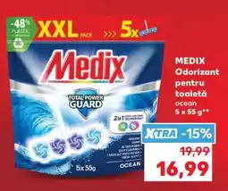Kaufland MEDIX Odorizant pentru toaletă ocean Ofertă
