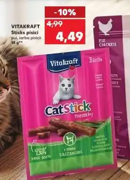 Kaufland VITAKRAFT Sticks pisici Ofertă