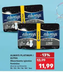 Kaufland ALWAYS PLATINUM / ULTRA Ofertă