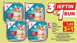Kaufland Pate / Tocană pentru pisici Ofertă