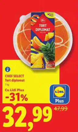 Lidl CHEF SELECT Tort diplomat Ofertă