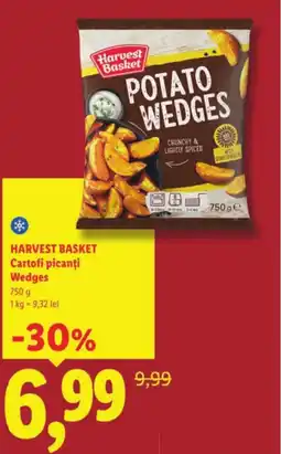Lidl HARVEST BASKET Cartofi picanți Wedges Ofertă