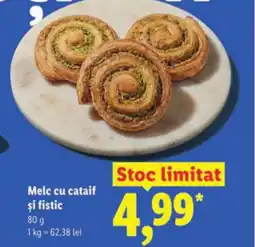 Lidl Melc cu cataif si fistic Ofertă