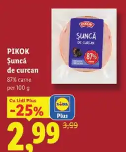 Lidl PIKOK Șuncǎ de curcan Ofertă
