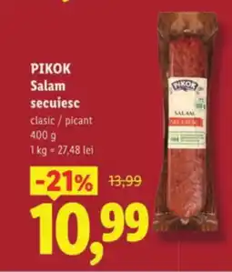 Lidl PIKOK Salam secuiesc Ofertă